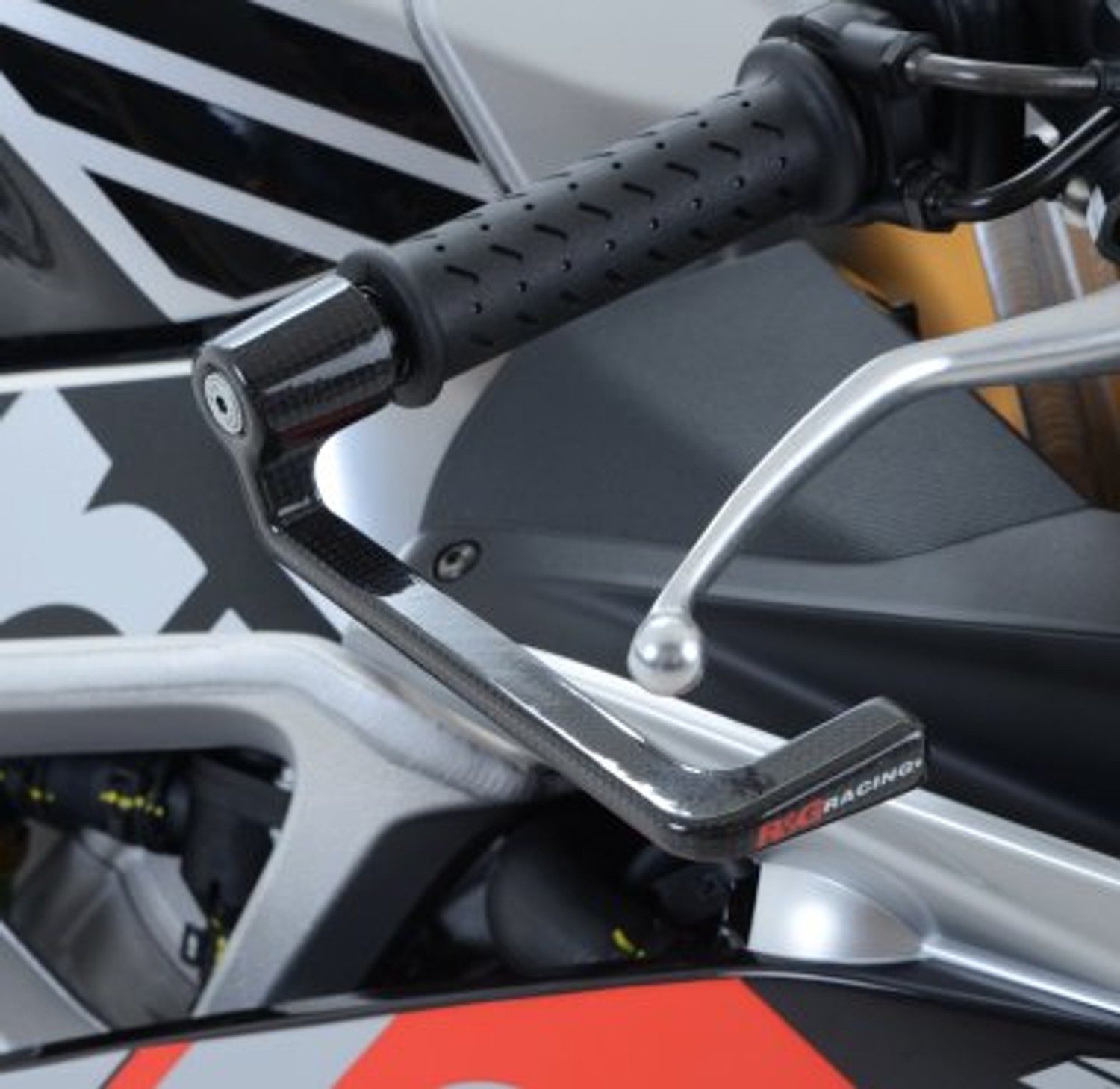 R&G Racing Pure Carbon Fibre Brake Lever Guard for Aprilia RSV4 '09-'14, Tuono V4 1100 Factory/RR '05-'22, V4 Factory APRC '10-'15 and Ducati Panigale 959 '08-'21, V2 '00-'22 R&G Racing Pure Carbon Fibre Brake Lever Guard for Aprilia RSV4 '09-'14, Tuono V4 1100 Factory/RR '05-'22, V4 Factory APRC '10-'15 and Ducati Panigale 959 '08-'21, V2 '00-'22